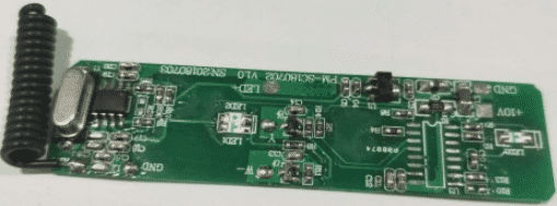 Smart electronic board for wired switch panel